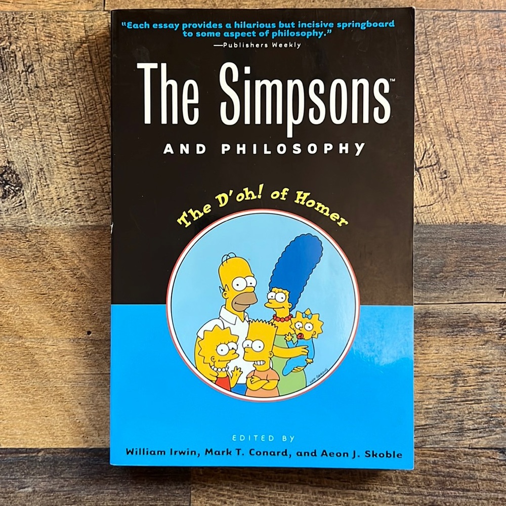 📚 The Simpsons and Philosophy: The D’oh! Of Homer